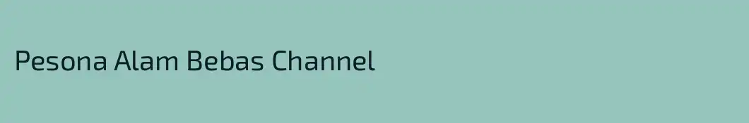 Pesona Alam Bebas Channel